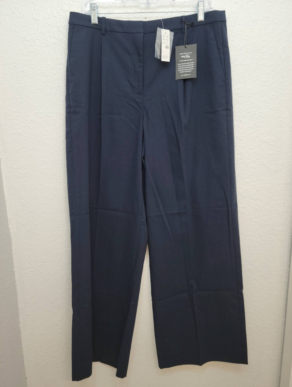 J Crew Essential wide-leg pant in Italian studio wool blend CN722 Size 12 NWT - Picture 5 of 8